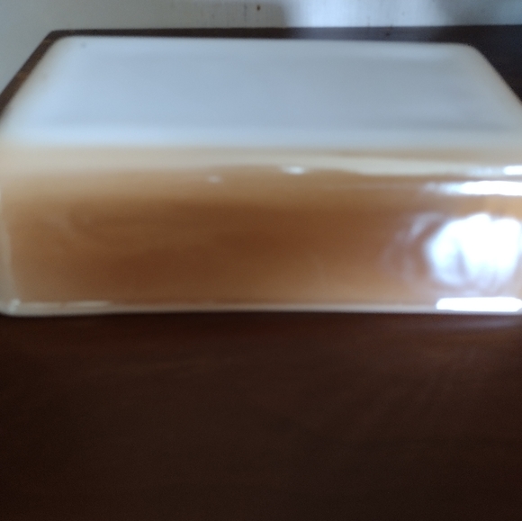 Vintage 51-60' MCM Fire King Peach 🍑 Lustre Loaf/Casserole Dish - Picture 6 of 12